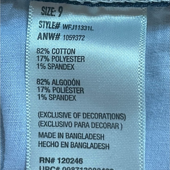 Wallflower Shorts Junior Sz 9 - Picture 4 of 5